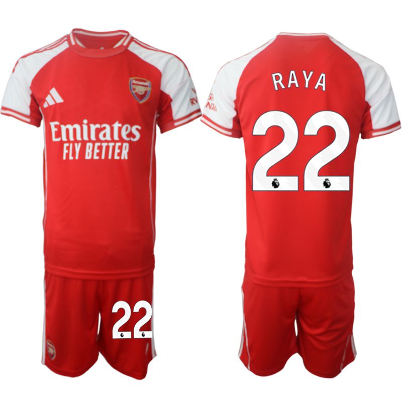 Men 2025-2026 Season Club Arsenal home red #22 Soccer Jersey->arsenal jersey->Soccer Club Jersey